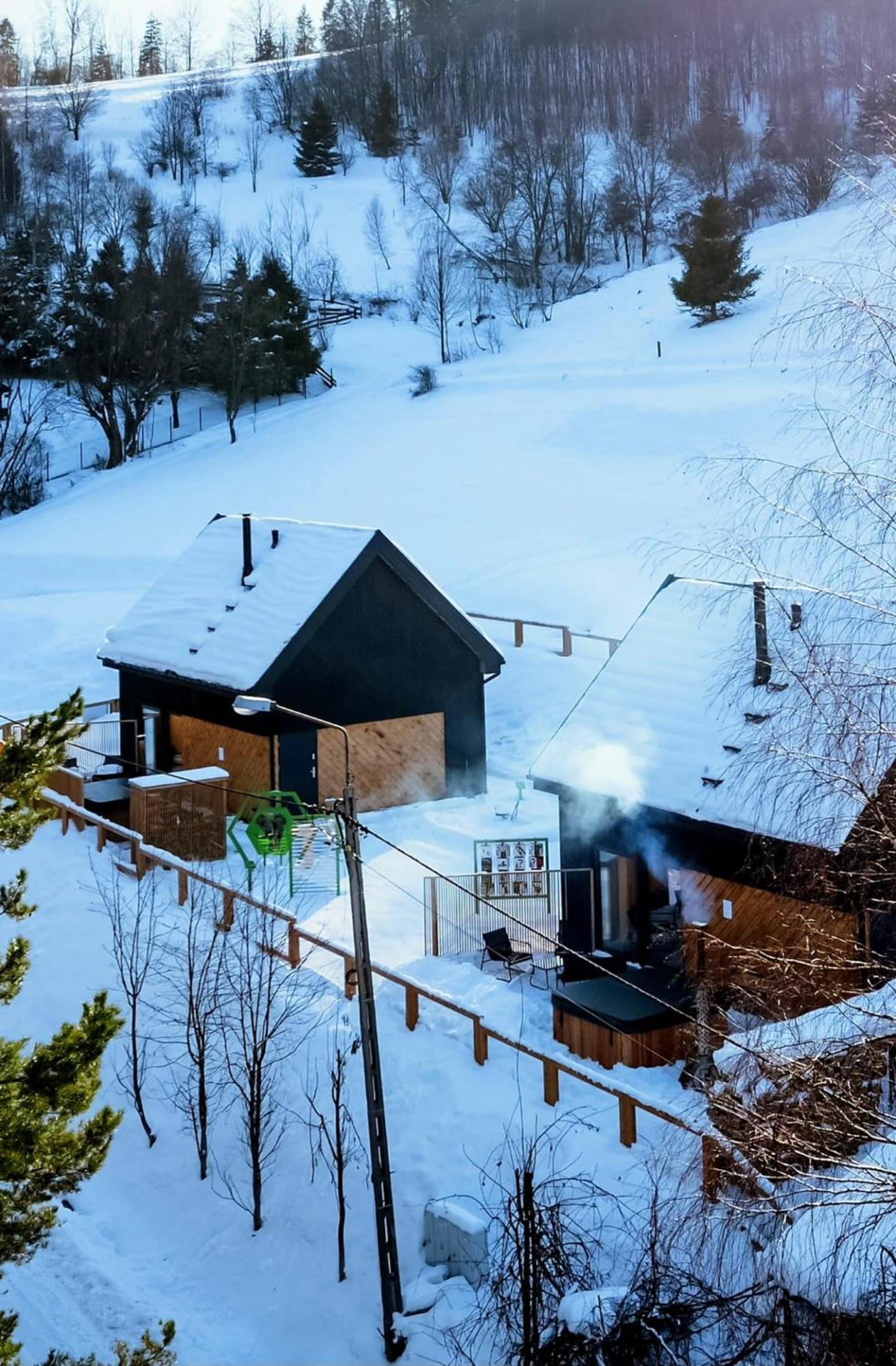 Projekt Swit - Domki Z Prywatna Jacuzzi I Sauna Żywiec Zewnętrze zdjęcie